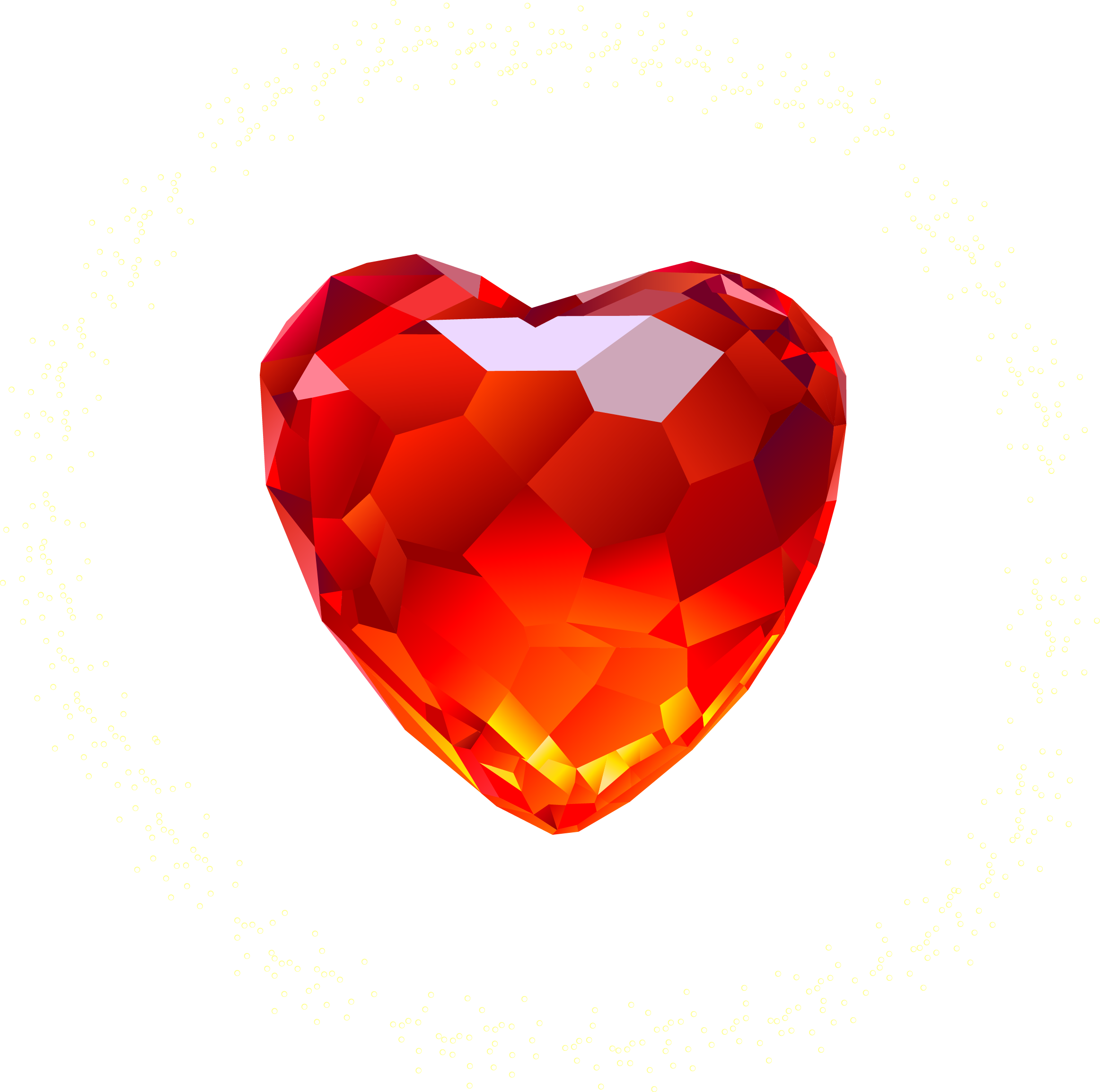 Red diamond heart photo Red diamond heart photo